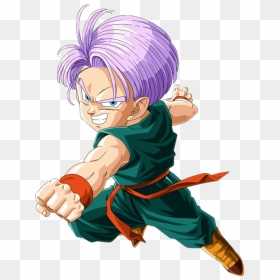 Dragon Ball Young Trunks - Kid Trunks Png, Transparent Png - dragonball png