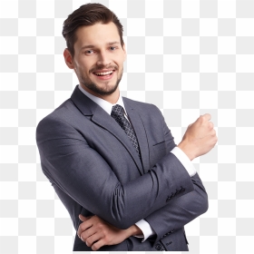 Man In Suit Hd, HD Png Download - happy man png