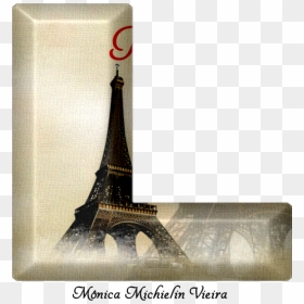 Alfabeto Tema Torre Eiffelparis, HD Png Download - torre eiffel png