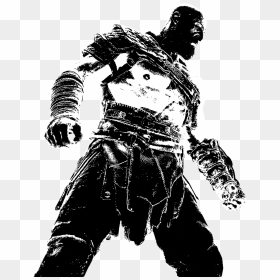 God Of War - God Of War Drawing, HD Png Download - kratos png