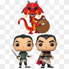 Funko Pop Vinyl Mulan, HD Png Download - mulan png