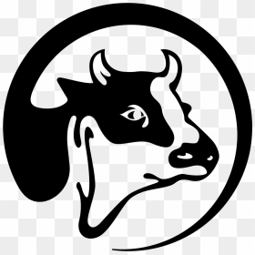 Png File Svg - Icon Cow Head Png, Transparent Png - cow head png