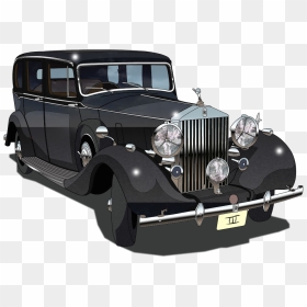 Rolls Royce Phantom Iii 1936 Transparent - Old Rolls Royce Png, Png Download - rolls royce png