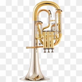 Bildarchiv Geneva Eb Althorn Cardinal Neusilber Schallstck - Types Of Trombone, HD Png Download - tuba png