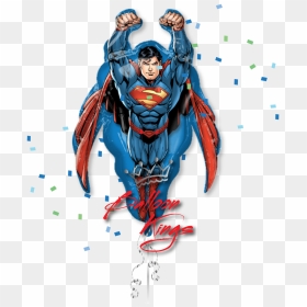 Flying Superman , Png Download - Superman Ballon, Transparent Png - superman flying png