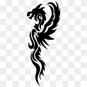 Dragon Big Image Png - Dragon Tribal Tattoo, Transparent Png - dragon tattoo png