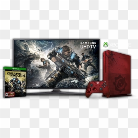 Xbox One S Gears Of War 4 Console Ultimate Edition - Gears Of War 4 Pc Png, Transparent Png - gears of war logo png