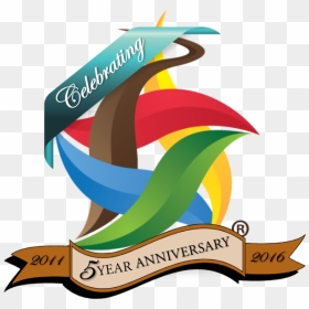 Help Us Celebrate Our 5 Year Anniversary - Cover Design For Foundation Anniversary, HD Png Download - anniversary png