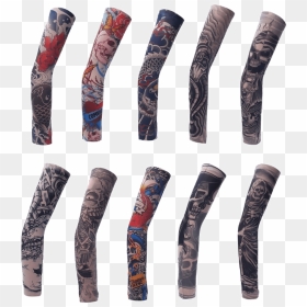Transparent Tattoo Sleeves - Arm Warmer, HD Png Download - sleeve tattoo png