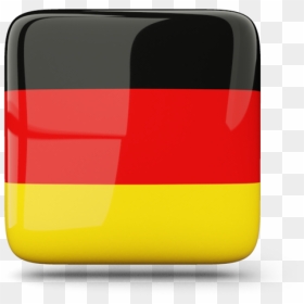 Glossy Square Icon - Square Germany Flag Icon, HD Png Download - german flag png