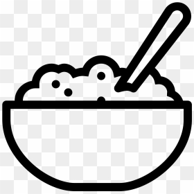 Oatmeal Clipart Transparent - Vector Rice Bowl Png, Png Download - oatmeal png