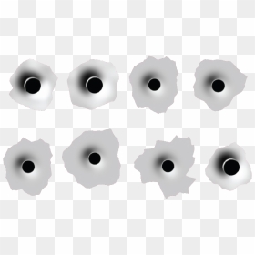 Bullet Holes Png Transparent Photo - Texture Bullet Hole Transparent, Png Download - bullet hole png transparency