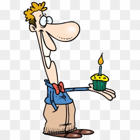 Old Clipart Fart 1 Thinking Man Happy - Male Happy Birthday Clipart, HD Png Download - happy man png