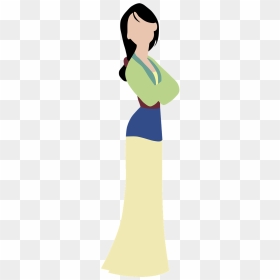 Mulan Green Dress, HD Png Download - mulan png