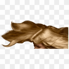 Blond, HD Png Download - girl hair png