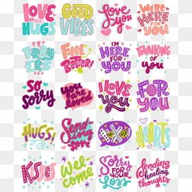 Hugs And Kisses Facebook Stickers - Facebook Stickers Hugs And Kisses, HD Png Download - kisses png