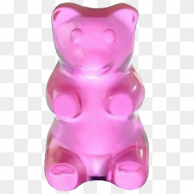 Pink Gummy Gummybear Cutefreetoedit - Single Haribo Gummy Bears, HD Png Download - gummy bear png
