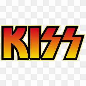 Kiss Band Font - Sticker Kiss Band, HD Png Download - kisses png