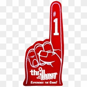 Png Foam Finger Pluspng - We Re Number One Foam Finger, Transparent Png - foam finger png