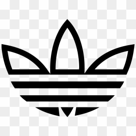 Adidas Logo White Png, Transparent Png - vhv