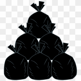 Vector Freeuse Stock Garbage Bags Clipart - Garbage Bags Icon Png, Transparent Png - trash bag png