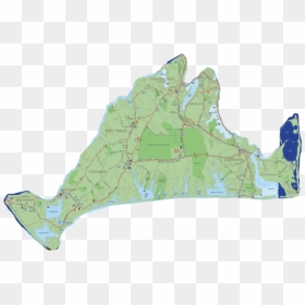 Picture - Outline Map Of Martha's Vineyard, HD Png Download - us map outline png