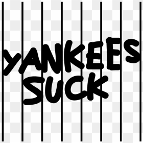 Yankees Suck - Calligraphy, HD Png Download - yankees png