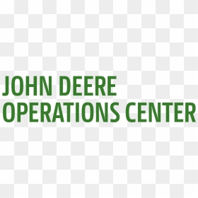John Deere Operations Center - John Deere Operations Centre, HD Png Download - john deere logo png