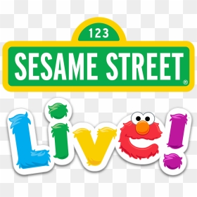 Transparent Sesame Street Logo Png - Sesame Street Live Logo, Png Download - sesame street png