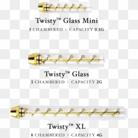 Twisty Glass Blunt By 7pipe - Western Concert Flute, HD Png Download - flute png