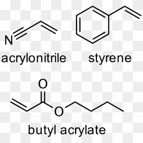 Asa Monomers Image - Asa Polymer, HD Png Download - png rectangle