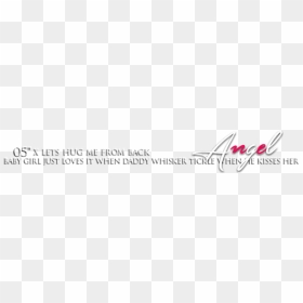 Calligraphy, HD Png Download - kisses png