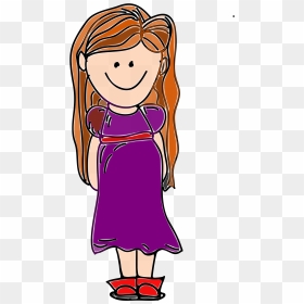 Girl Long Hair Transparent & Png Clipart Free Download - Girl Long Hair Clip Art, Png Download - girl hair png