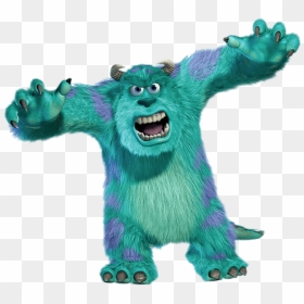 Roaring Sulley - James P Sullivan Scary, HD Png Download - monsters inc png