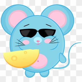 Mouse In Sunglasses Clipart - Clip Art, HD Png Download - sunglasses clipart png