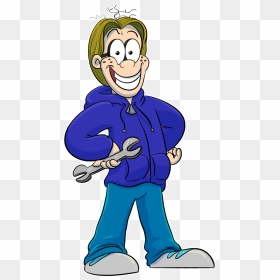Inventor-boy - Cartoon, HD Png Download - mad kid png