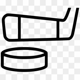 Hockey Puck Stick, HD Png Download - hockey puck png