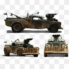 Post Apocalyptic Mad Max Style Cars, HD Png Download - mad max png