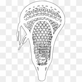 Lacrosse Stick Head Drawing, HD Png Download - lacrosse stick png