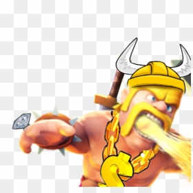 Transparent Clash Of Clans Barbarian Png - Clash Of Clans Babarion Png, Png Download - clash of clans png