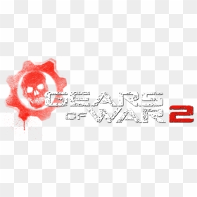 Gears Of War 2 Logo Vector , Png Download - Gears Of War 2, Transparent Png - gears of war logo png