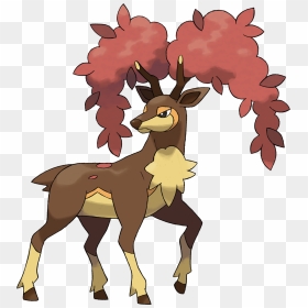 Pokemon Sawsbuck, HD Png Download - autumn png