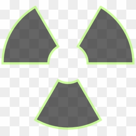 Radioactive Green Clipart, HD Png Download - radiation symbol png