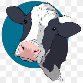 Transparent Cow Head Png, Png Download - cow head png