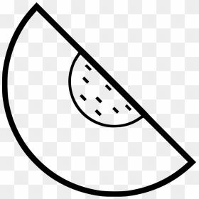 Cantaloupe - Line Art, HD Png Download - cantaloupe png