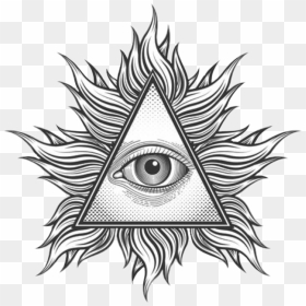 Eye Pyramid, HD Png Download - mlg illuminati png