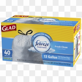 Glad Trash Bags - Glad Scented Garbage Bags, HD Png Download - trash bag png