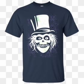 Hatbox Ghost With Grungy Haunted Mansion Wallpaper - Underquaker Shirt, HD Png Download - transparent ghost png