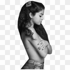 Selena Gomez Black End Whuit, HD Png Download - selena gomez png 2015