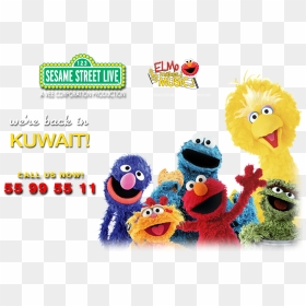 Sesame Street Characters Png Download - Clipart Sesame Street Png, Transparent Png - sesame street png